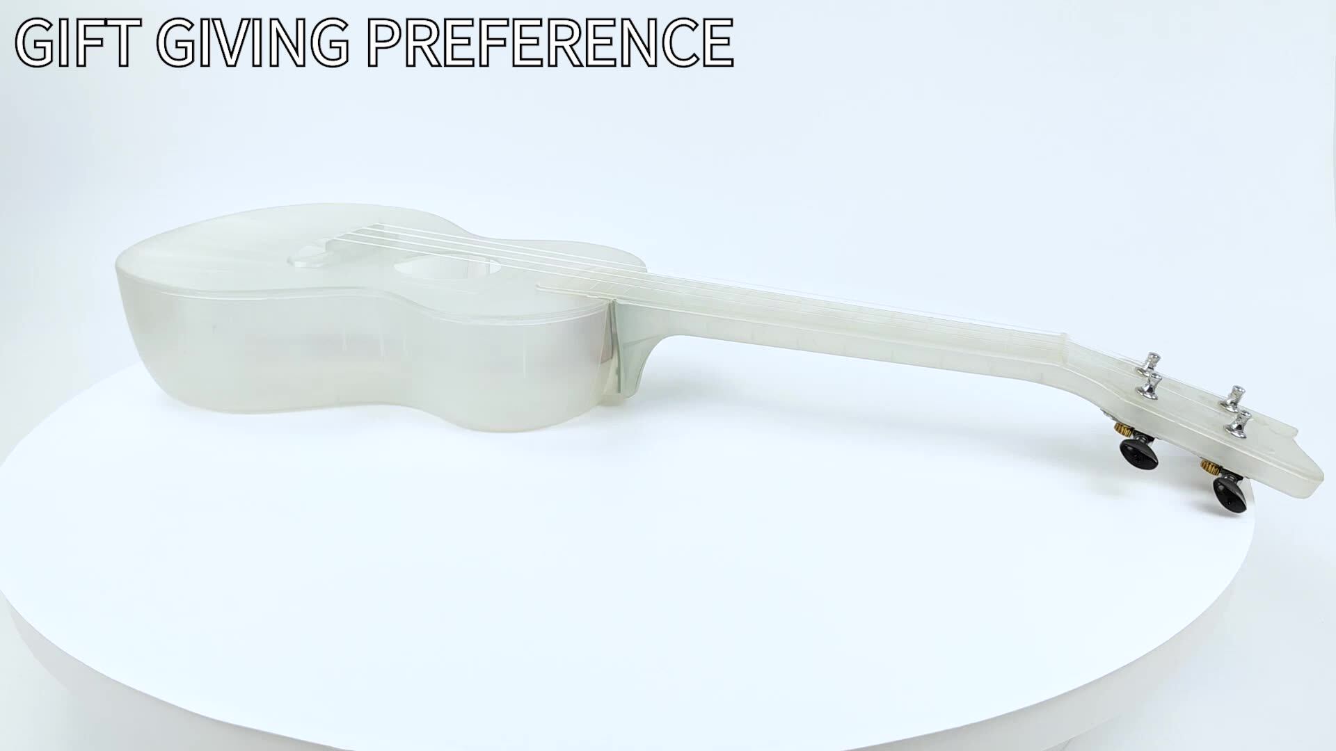 New product new design 23 inches travel romantic luminous ukulele ukulele