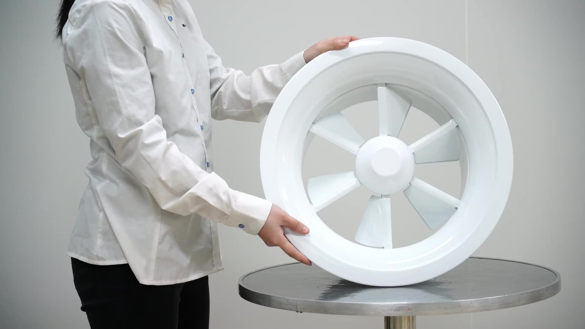 Ventilation System Round Adjustable Ceiling Circular Air Volume Air ...