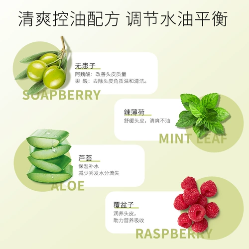 [Прокрутите вниз, чтобы воспользоваться субсидией] Набор для очищения и ухода без силикона Ziyuan, контролирующий жирность пушистый шампунь, гладкая маска для волос