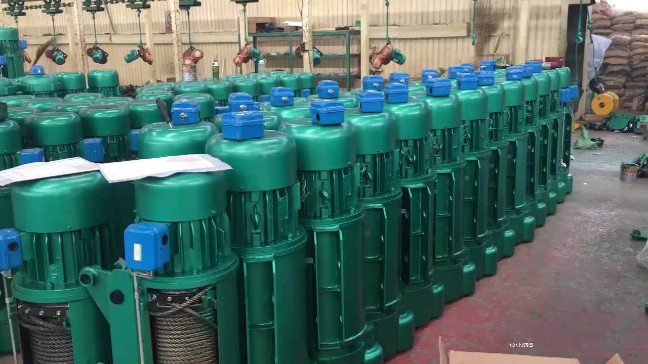 Cd/md Model Electric Hoist Pulley System With Two Sets Of Control And