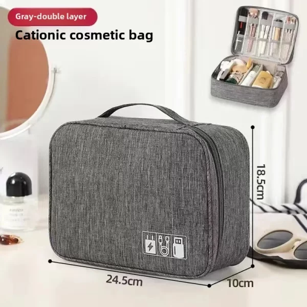 Digital bag multifunctional waterproof mobile phone data cable storage bag travel charging treasure multifunctional bag manufacturers wholesale