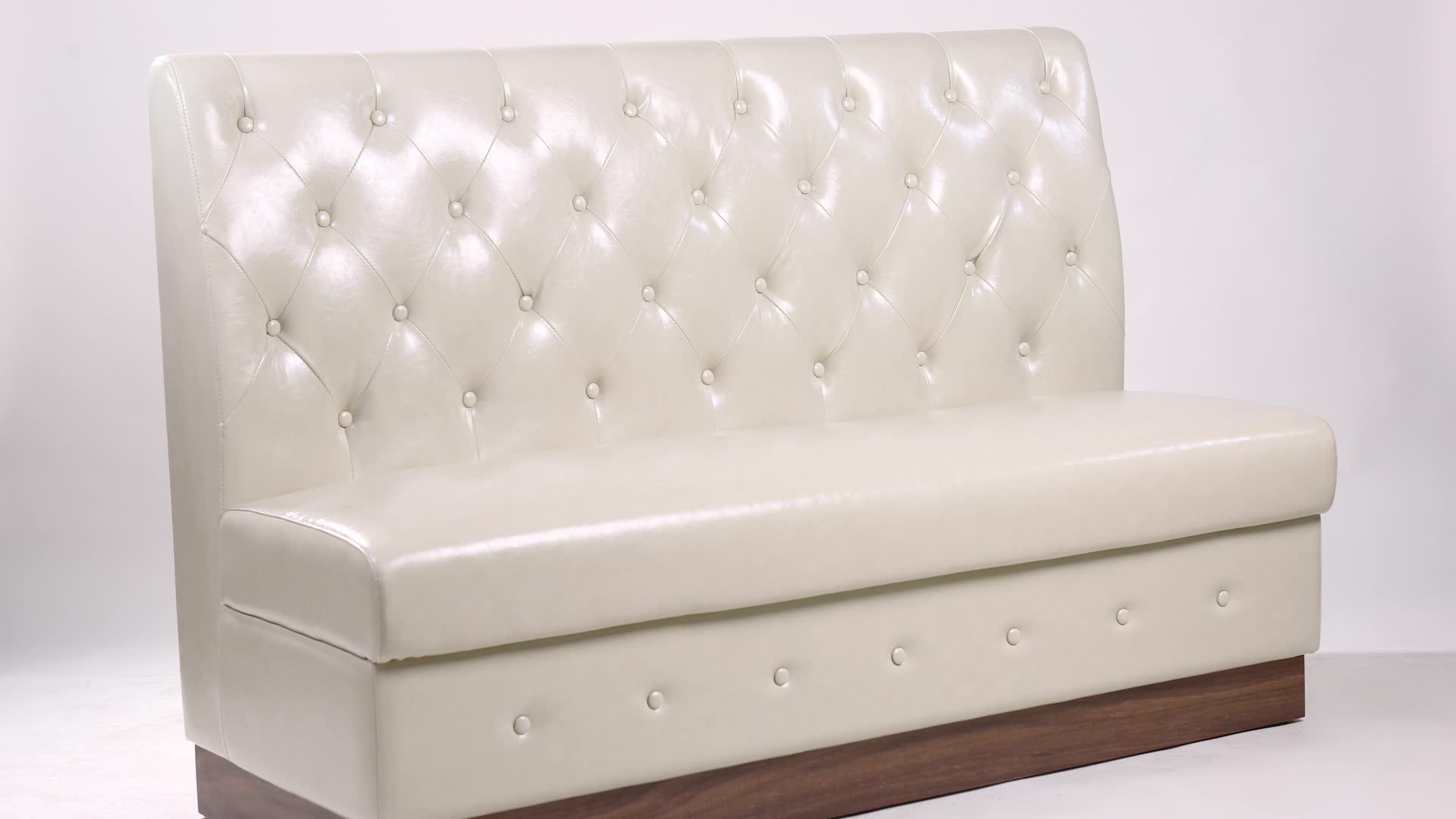 2018 Wholesale Coffee Leather Sofa Restaurant Booth Sofa/seating Buy