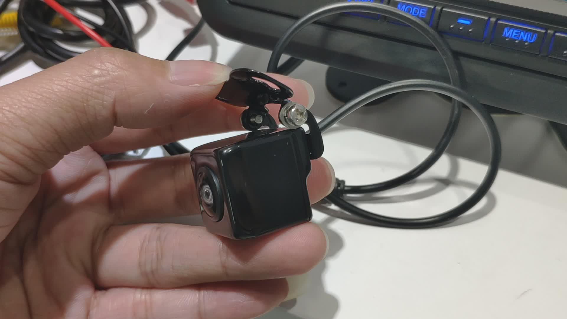 Front / Rear Waterproof Antishock 1/3" Cmos 976x592 Pixels Reverse