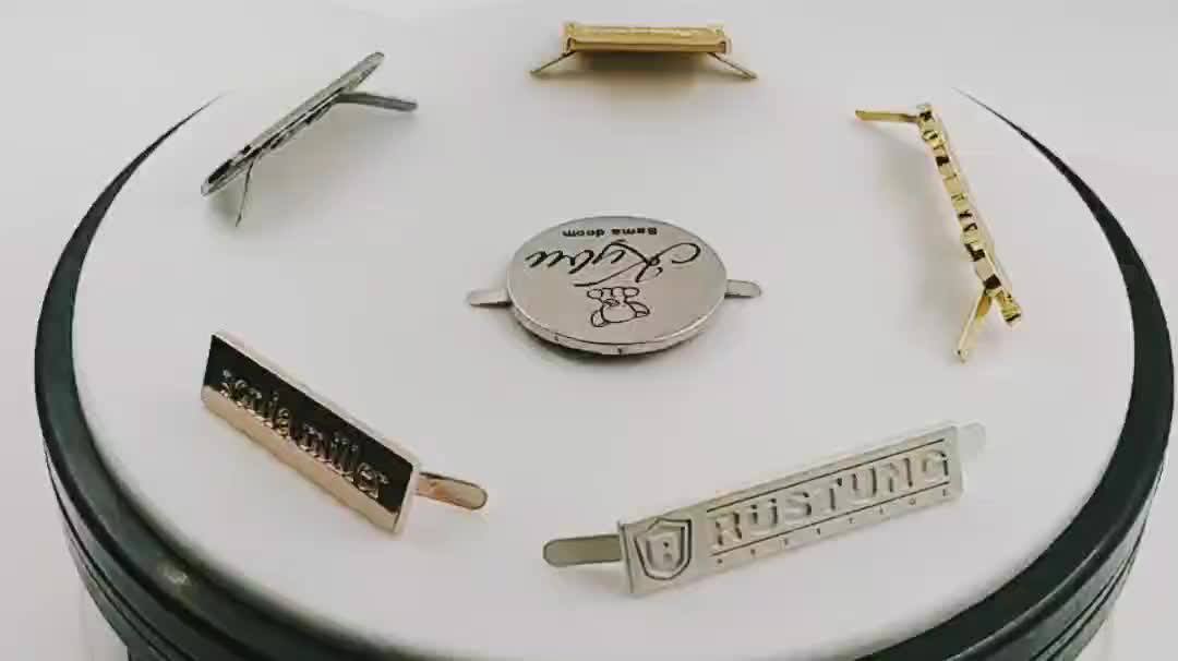 Emblème JBL Style Années 70 - Badge Carré Brossé Effet Billes - Reproduction Pour Bricolage