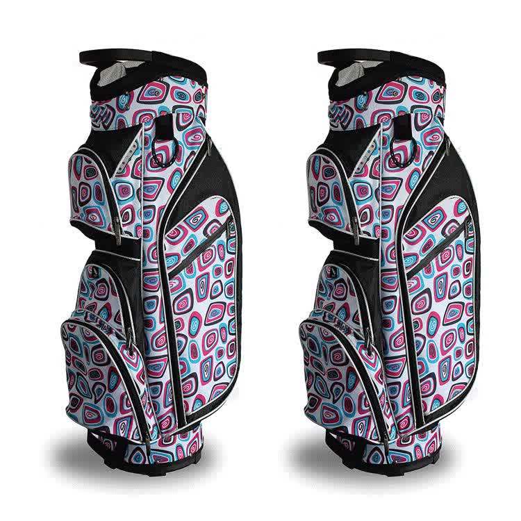 Cheap Lady Golfcart Bags With Full Length Dividers Golf Nylon Bags