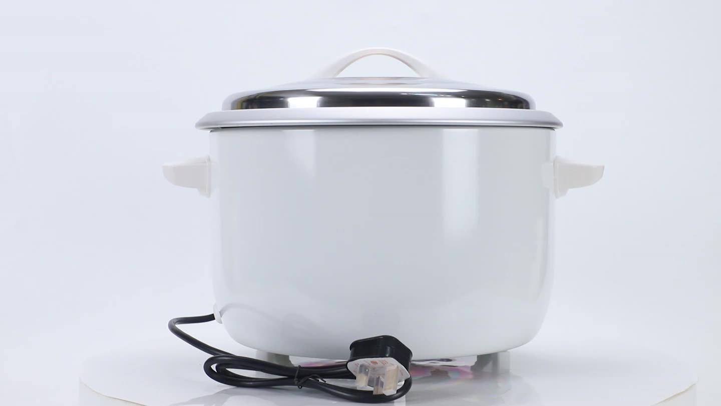 Industrial Rice Cooker Stainless Steel Lid Electric Commercial Aluminum