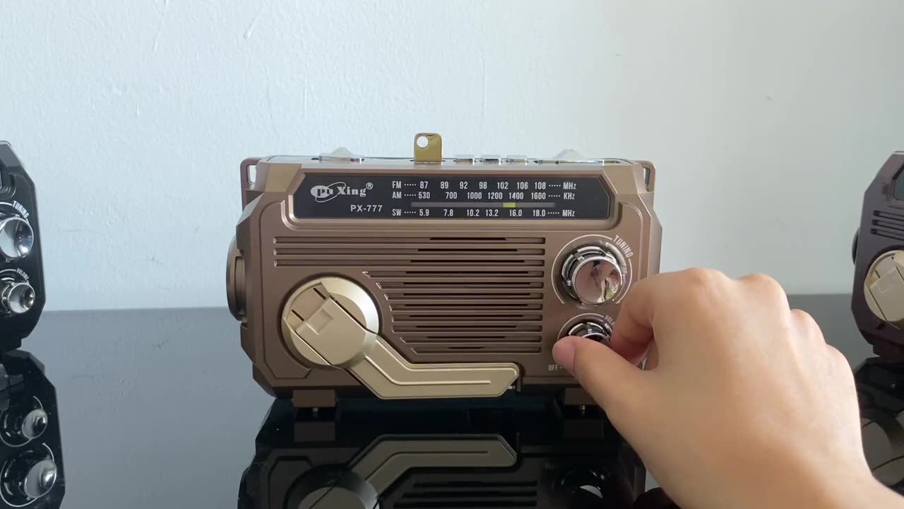 Portable Radio Side View