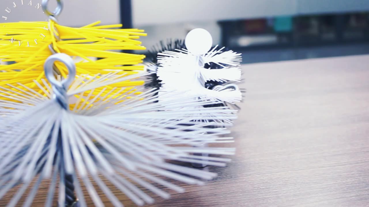 6inch Round Pellet Stove Poly Fireplace Sweeping Chimney Brush Kit Buy Chimney Brush Kit