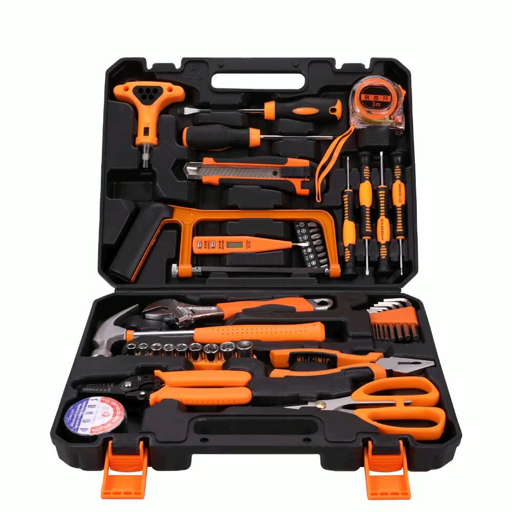 Solude Home Repair Tools Sets,45 Pieces Scissor Tool Sets Household