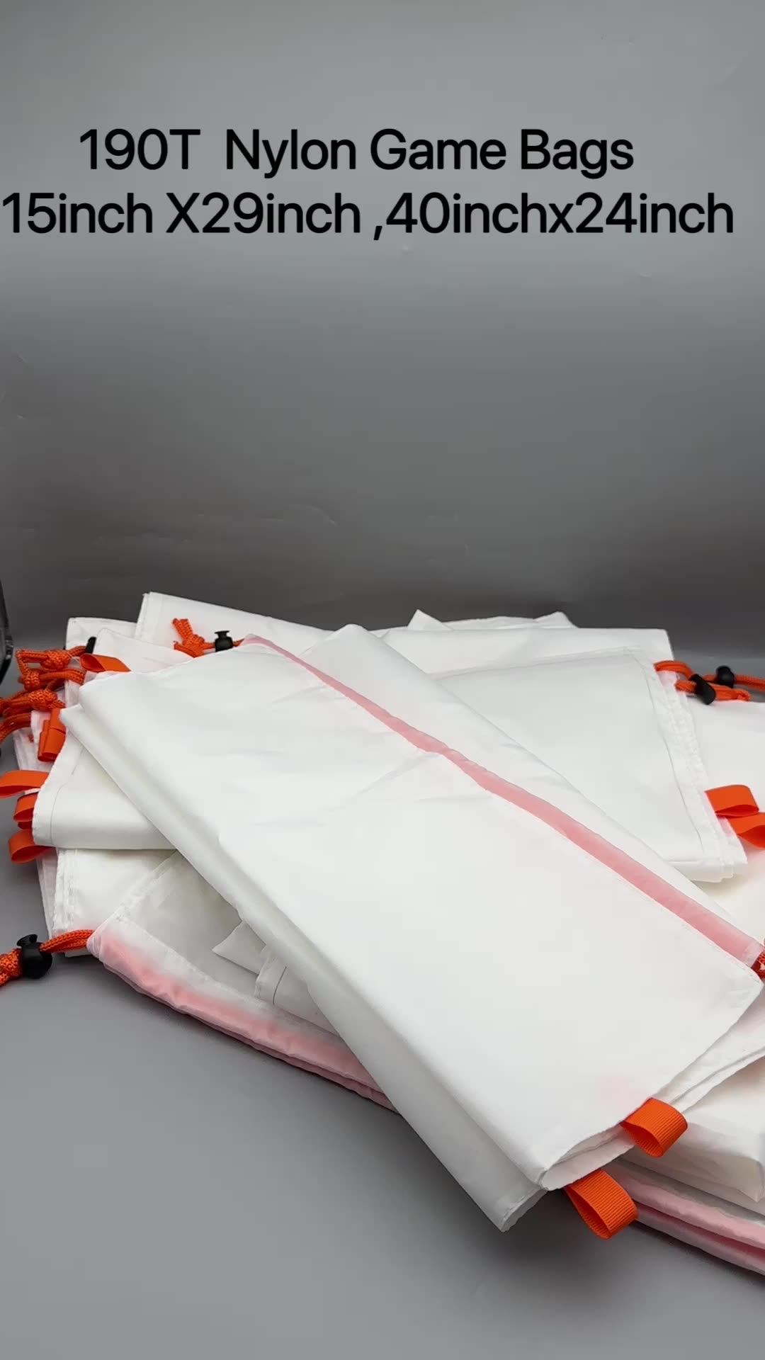 Empty Hunting Game Bag Deer Goat Antelope Game Bag 2pcs 28inch 48inch