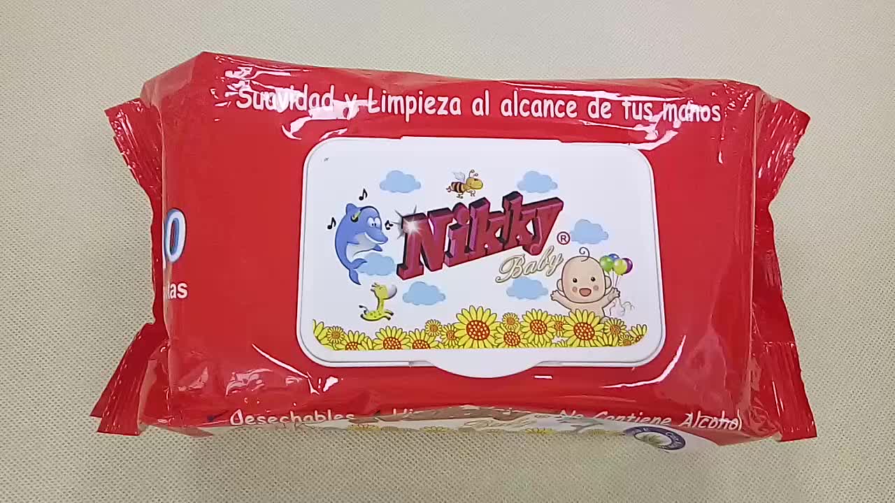 Customized Disposable Cleaning Wet Wipes Ultra Thick 50