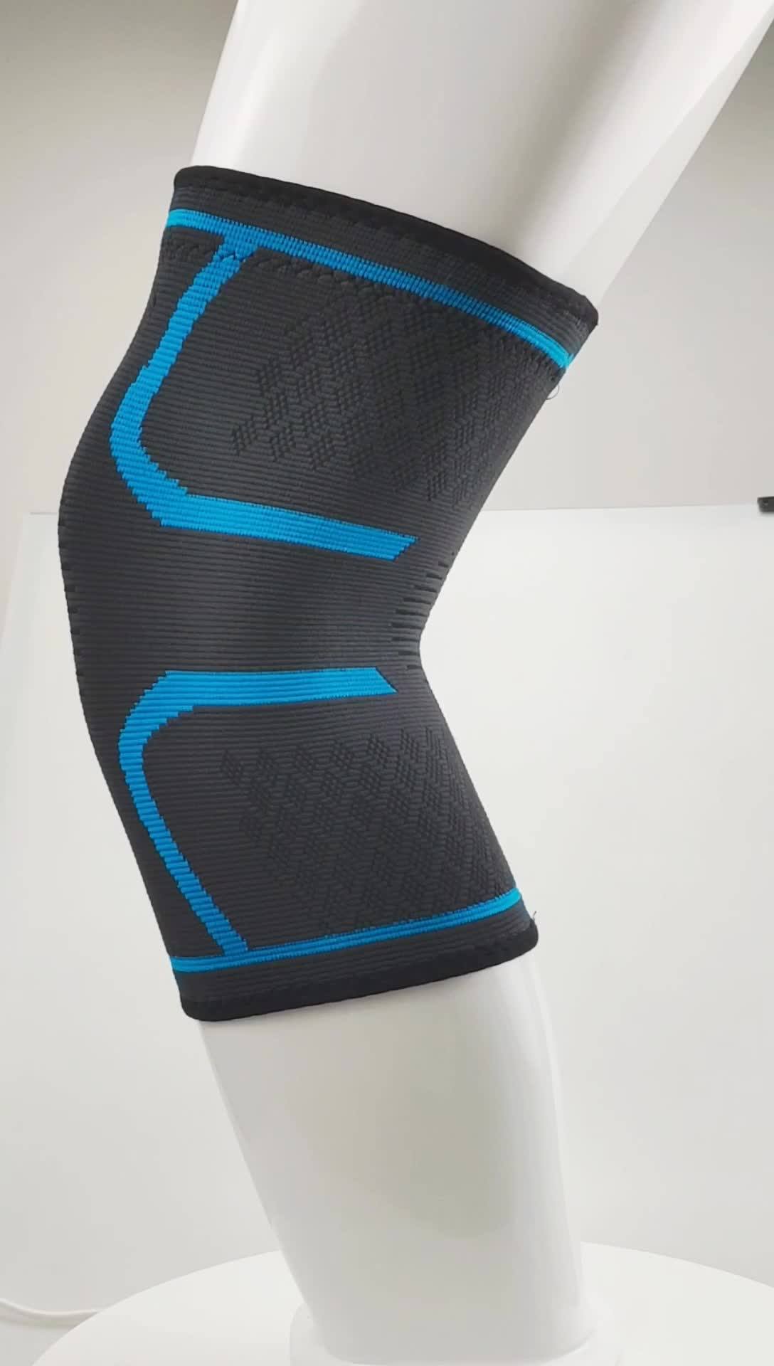 Comfort Anti Slip Compression Knitting Knee Brace Support Sleeve For Pain Relief Products,Sports