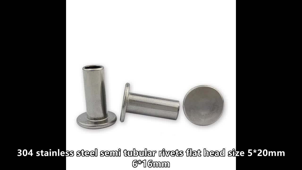 Low Price Semi Tubular Rivet Of Aluminum For Aircraft And Boat Buy