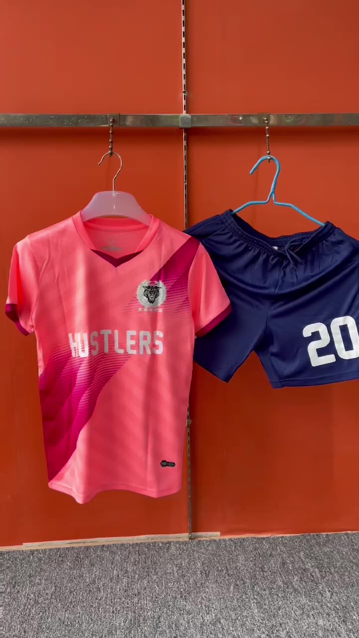 Kids Soccer Uniforms Children Cheap Soccer Team Jersey Uniforms