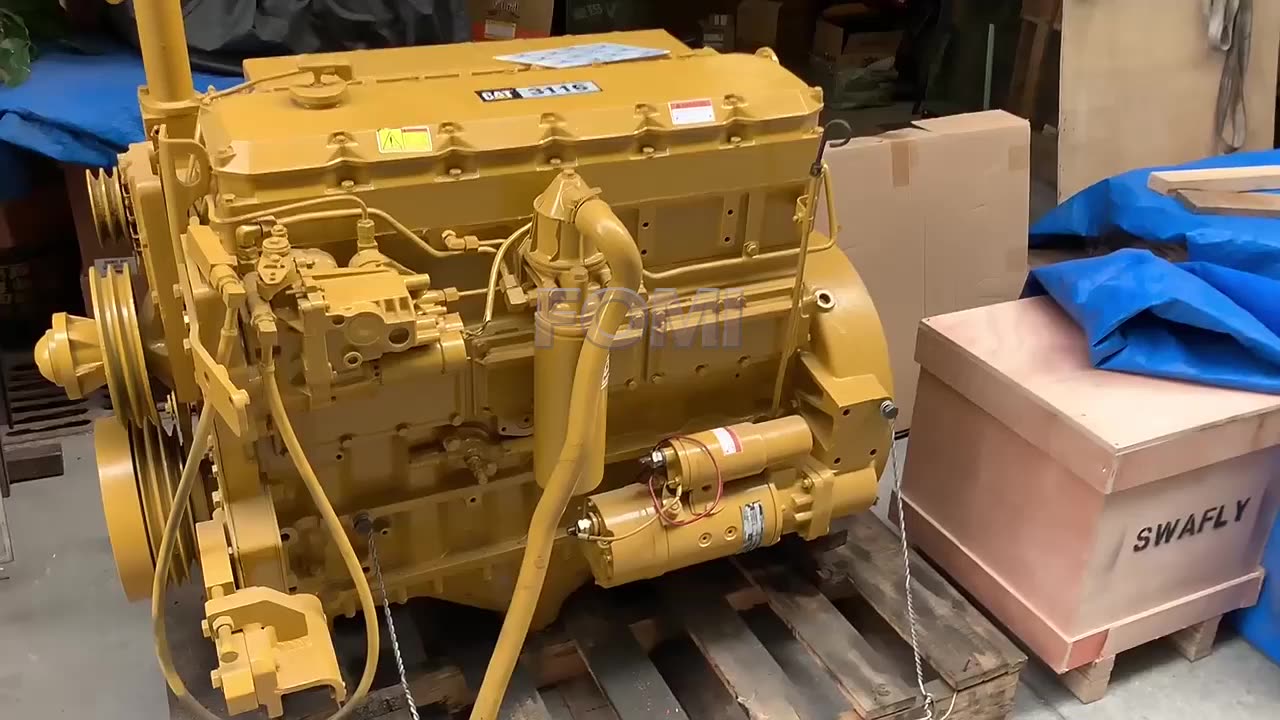 キャタピラー3306エンジンモーター用中古CATエンジン3306掘削機部品