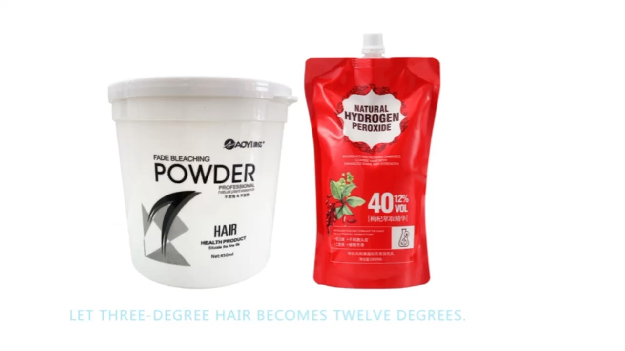 500ml Hair Bleaching Powder Repair Damaged Fading Cream Color Dye