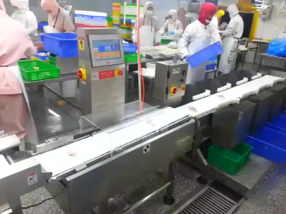 China Factory Supply Automatic Multilevel Weighing Sorting Machine