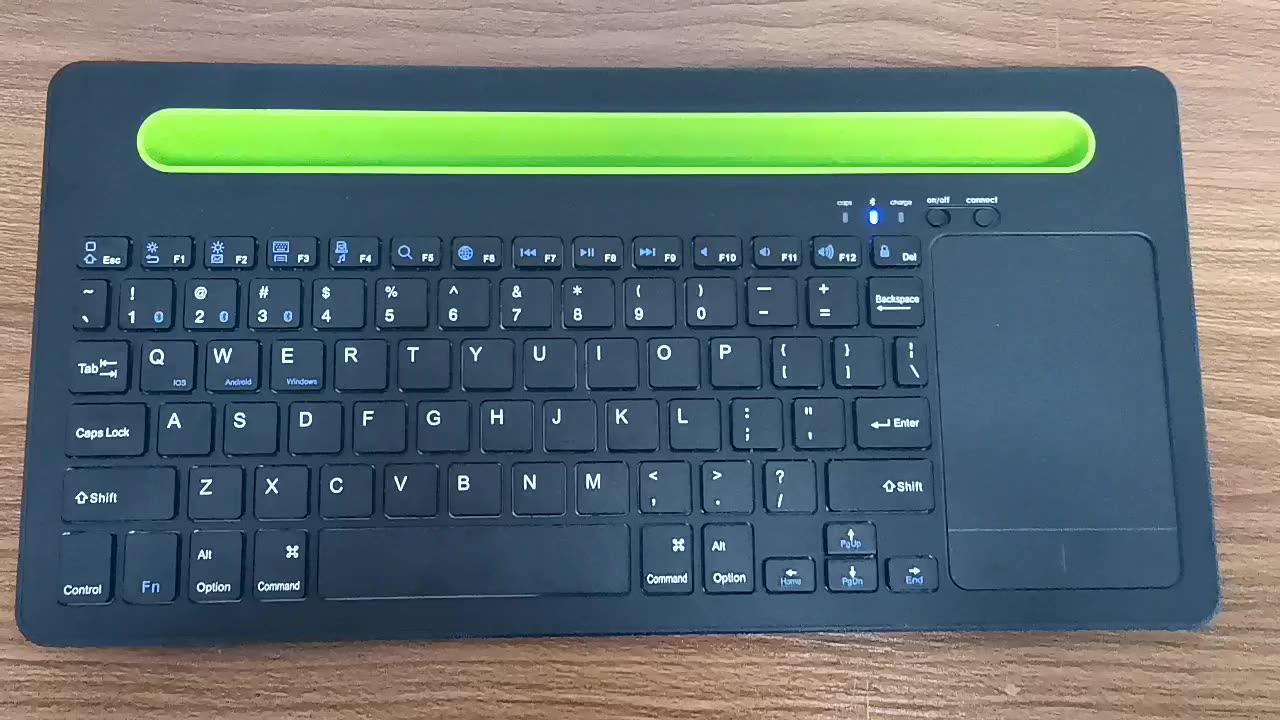 Universal Multi Device Double Bluetooth Wireless Keyboard In English