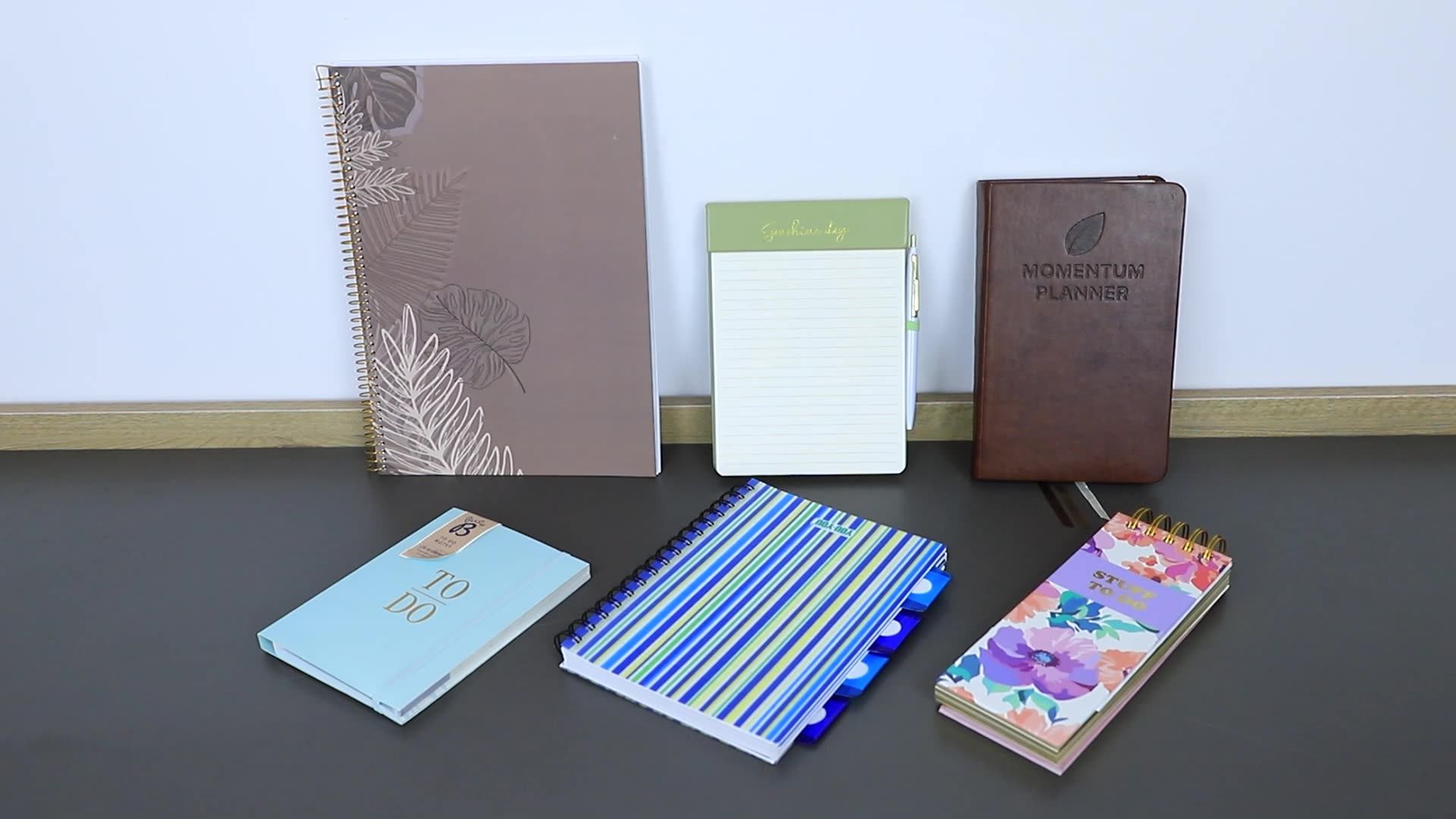 A6 Custom Notebook Spiral Stationery Journals Planner Stationary School