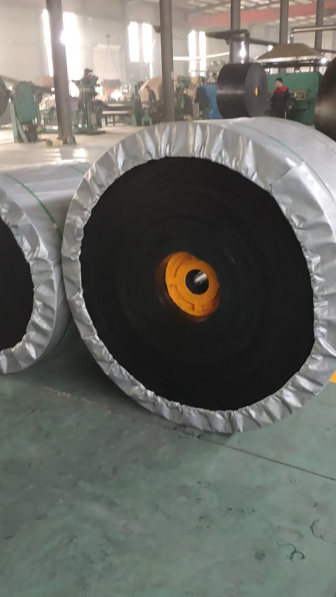 Rubber Conveyor Belt Manufacturers Produce Rubber Transport Conveyer