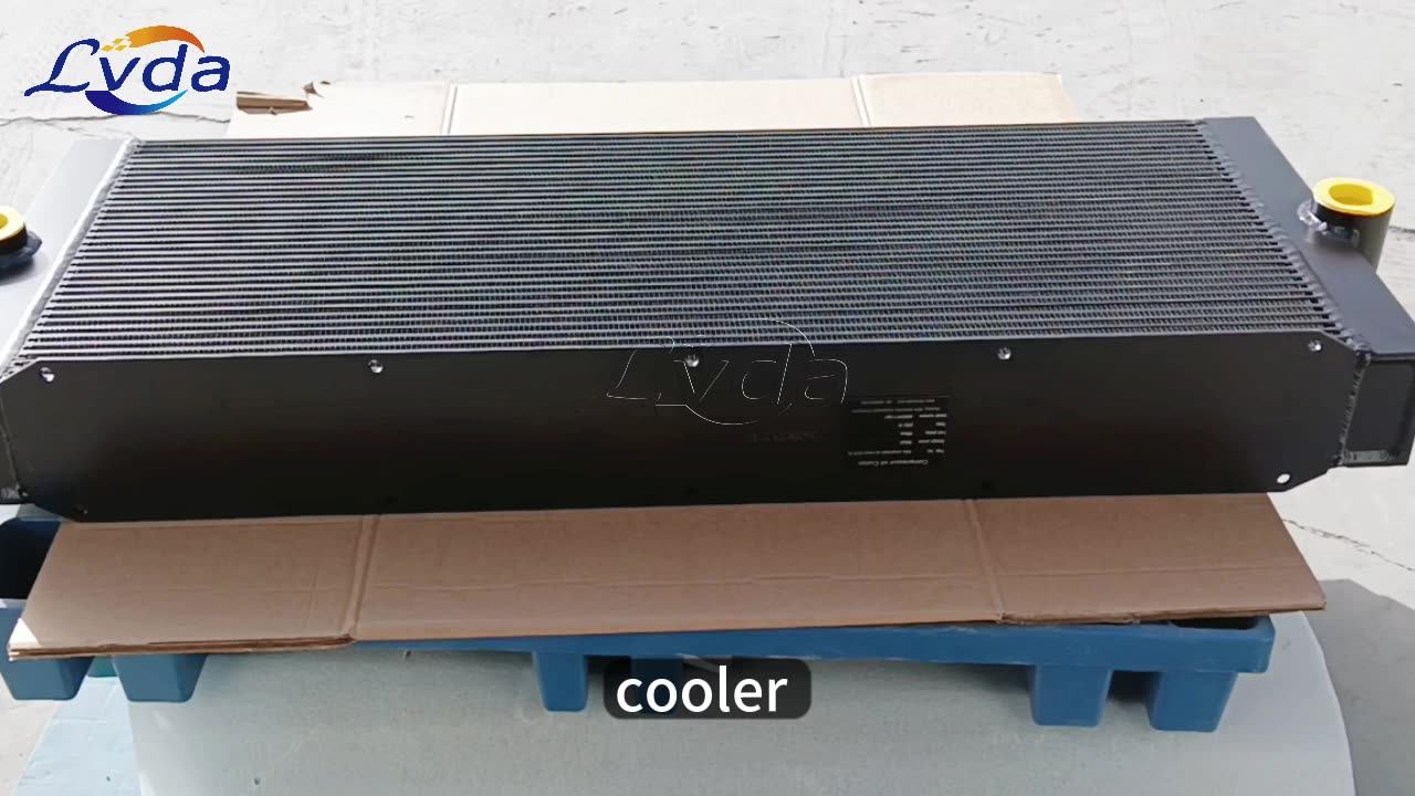 Aluminum Air Compressor Oil Cooler 5.7604e2 Radiator Manufacturer Buy