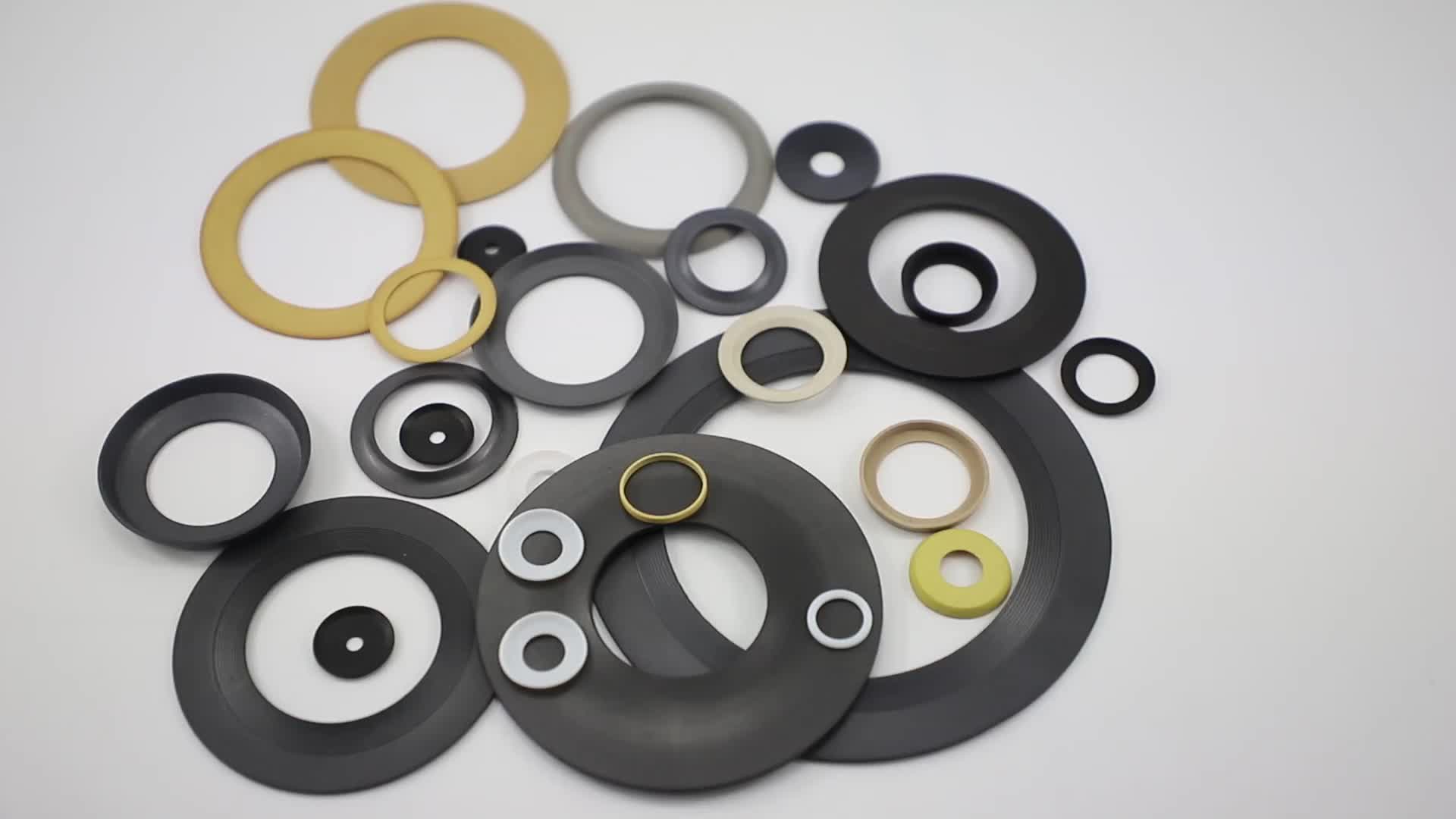 Oillfree Air compressor ptfe piston cup seals, View ptfe piston cup