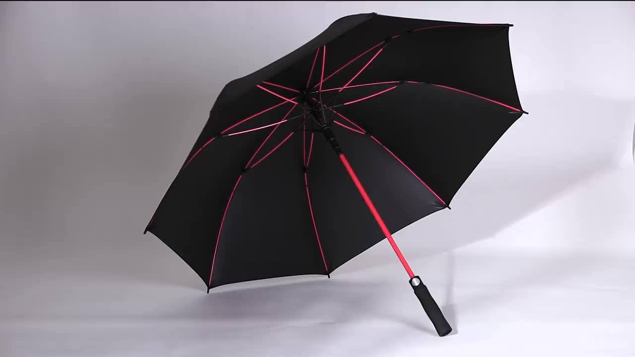 37inch High Quality Automatic Open Lightweight Strong Windproof Golf Umbrella Buy 37inch