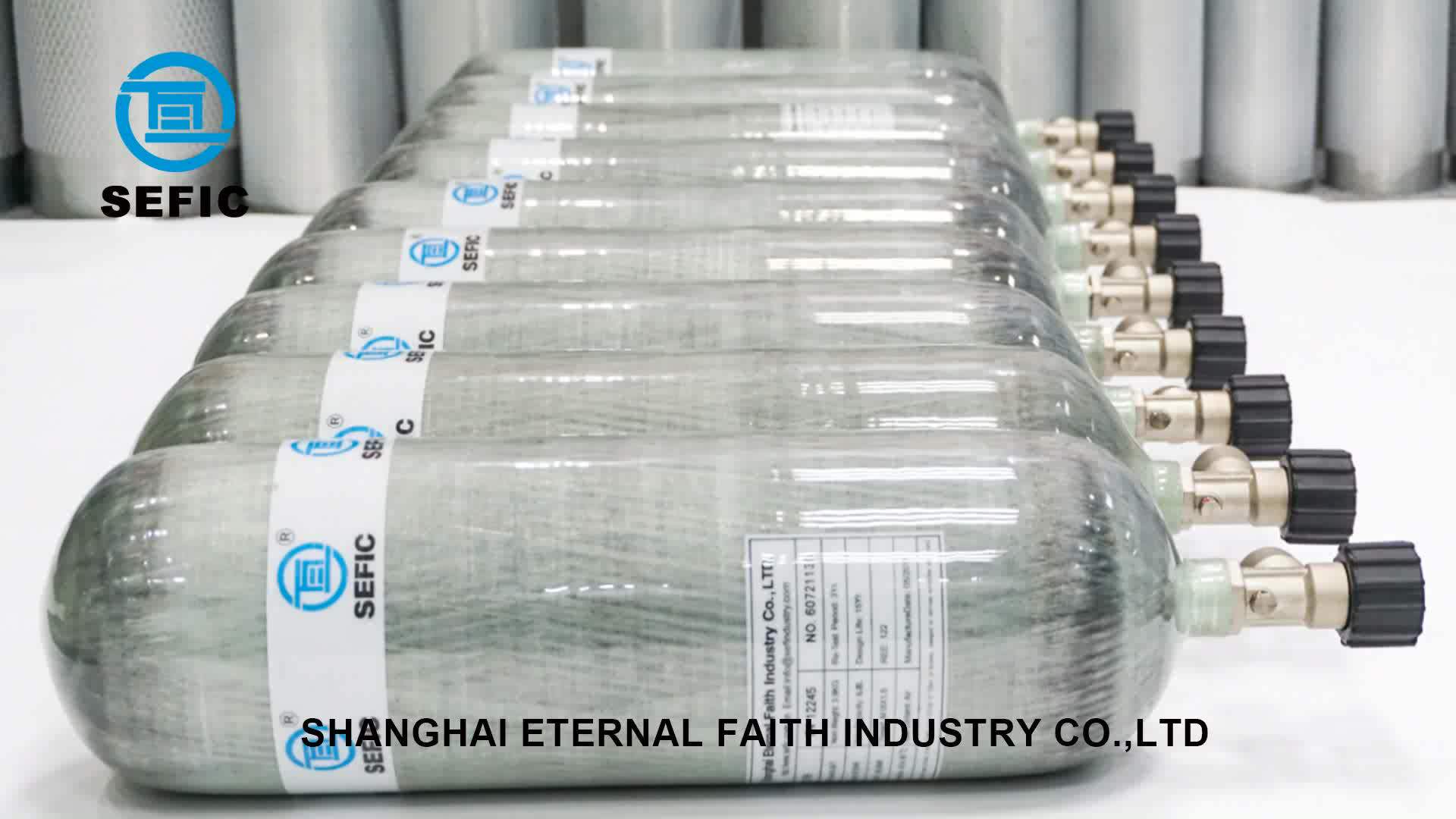 Ce Approved Pcp Airgun/rifle/airsoft Compressed High Pressure Air Tank