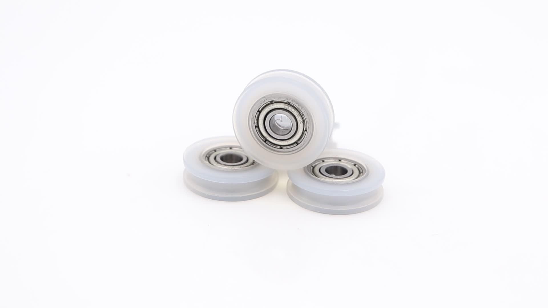 5164.5mm U Type Mr105zz Pulley Nylon Plastic Pulley Small Pulley For