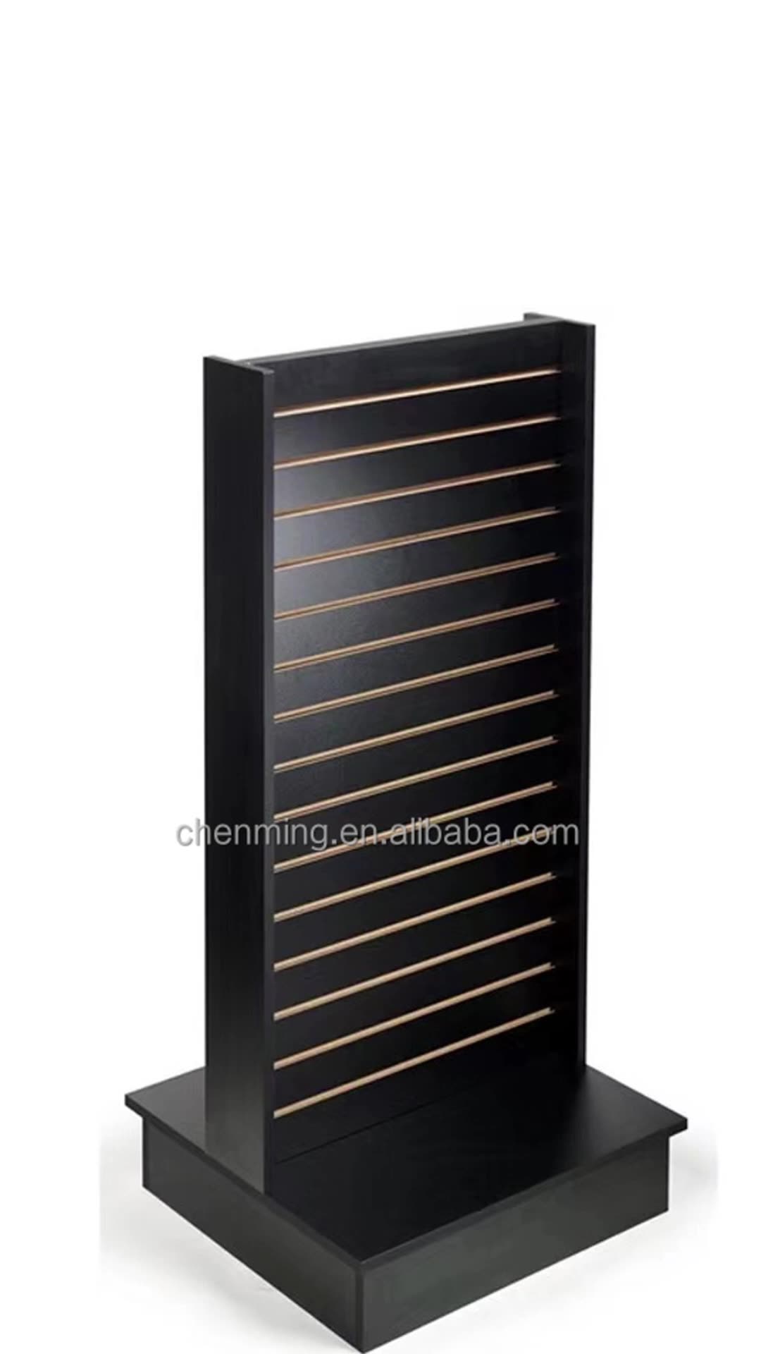 Slatwall Gondola Display Panel Counter Spinner Display Rack Slatwall