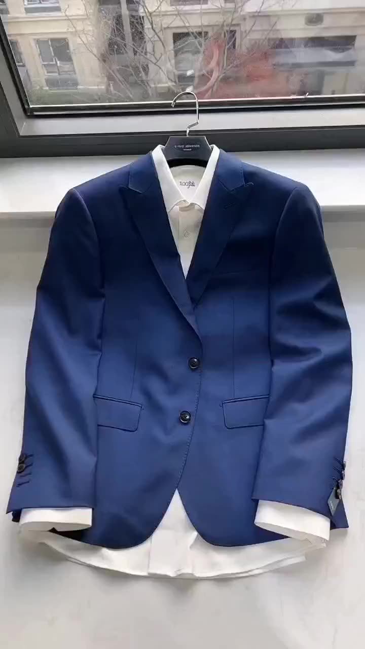 Nanchang Xihui Royal Blue Coat Pant Photos Blazers Turkish Mens Suits