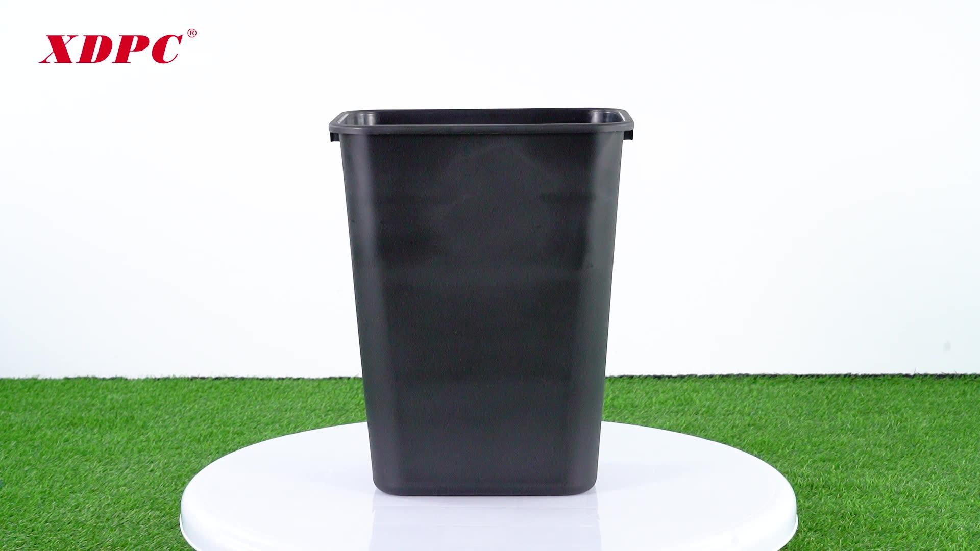 40l 30l Square Plastic Trash Can Dustbin Rubbish Box Buy 10 Gallon