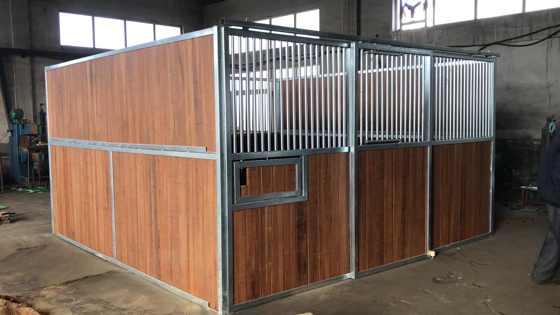 4x4m Horse Stall Box In Hot Dipped Galvanized Buy Horse Stall Box,Horse Stall Fronts,Horse