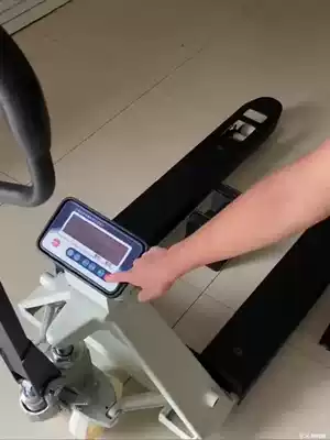 Electronic scale truck 2 5 tons 3 tons 1 weighing hydraulic stacker manual pallet truck hydraulic stacker weighing weighbridge