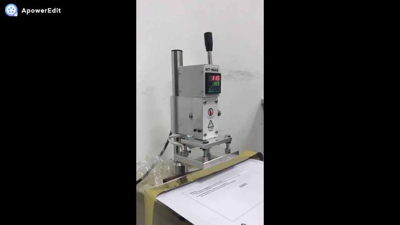 Leather Embosser Hot Foil Stamping Machine Seal Embossing Press Buy