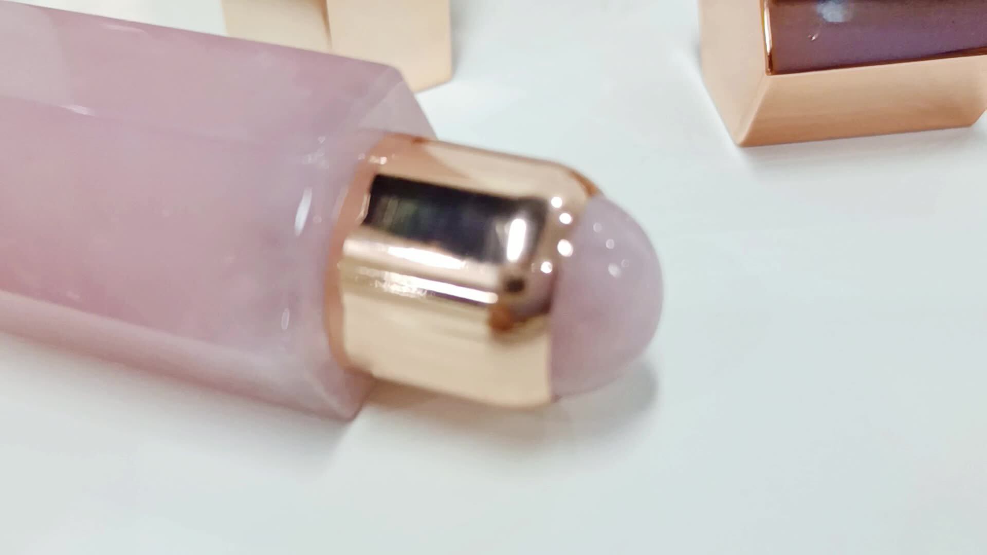 Natural Pink Crystal Point 15ml Essence Bottling Energy Massage Column