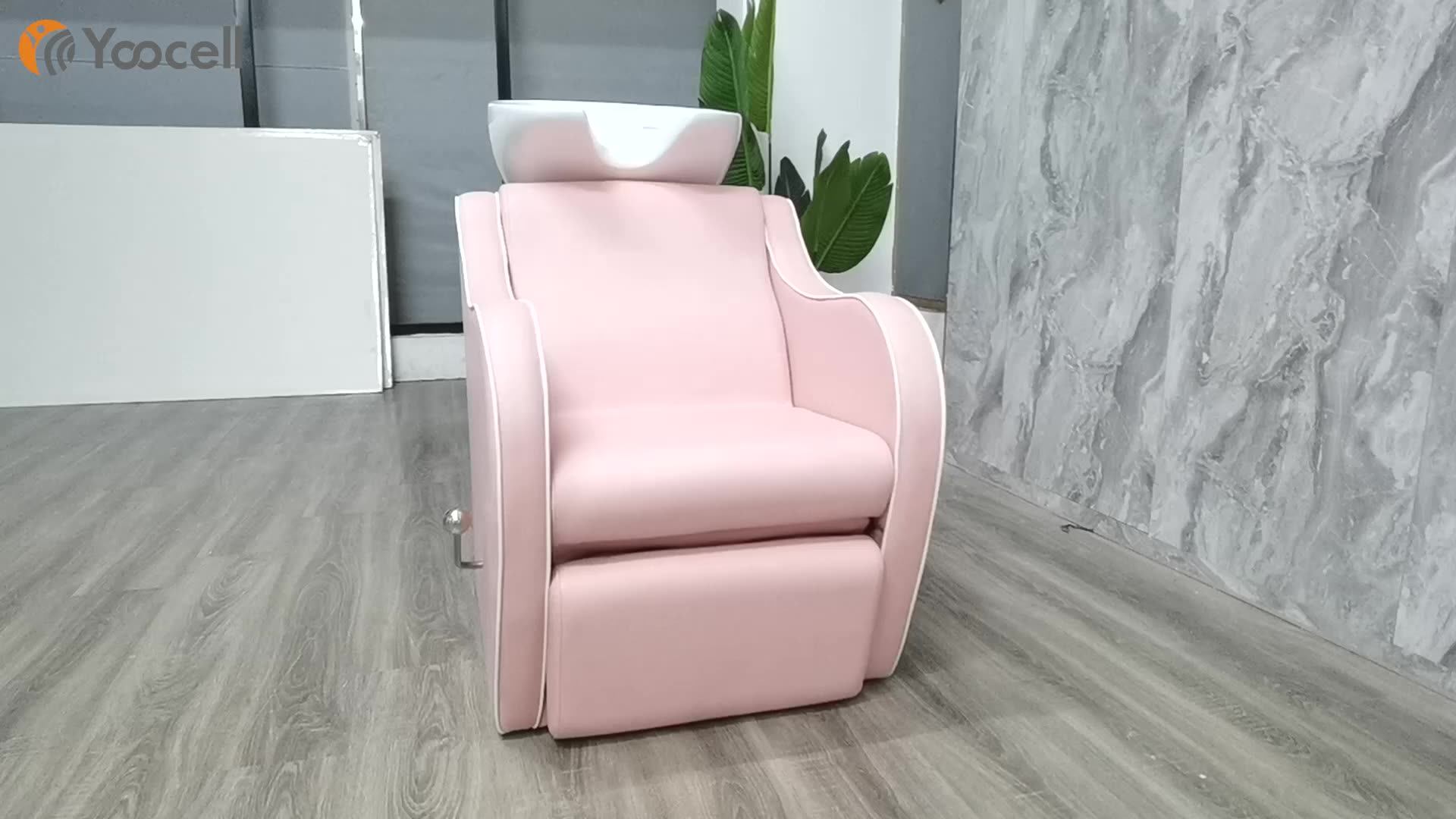 Yoocell Beauty Salon Chairs Hairdressing Styling Shampoo Chair Mirror