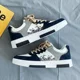 2024 spring new men's shoes breathable white shoes men's fashionable all-Match platform sports casual sneakers fashionable shoes