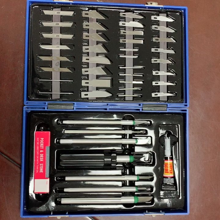 45pc Carving Knife Set,Premium Aluminum Handle Art Craft Hobby Knife,Hobby Knife Set Buy
