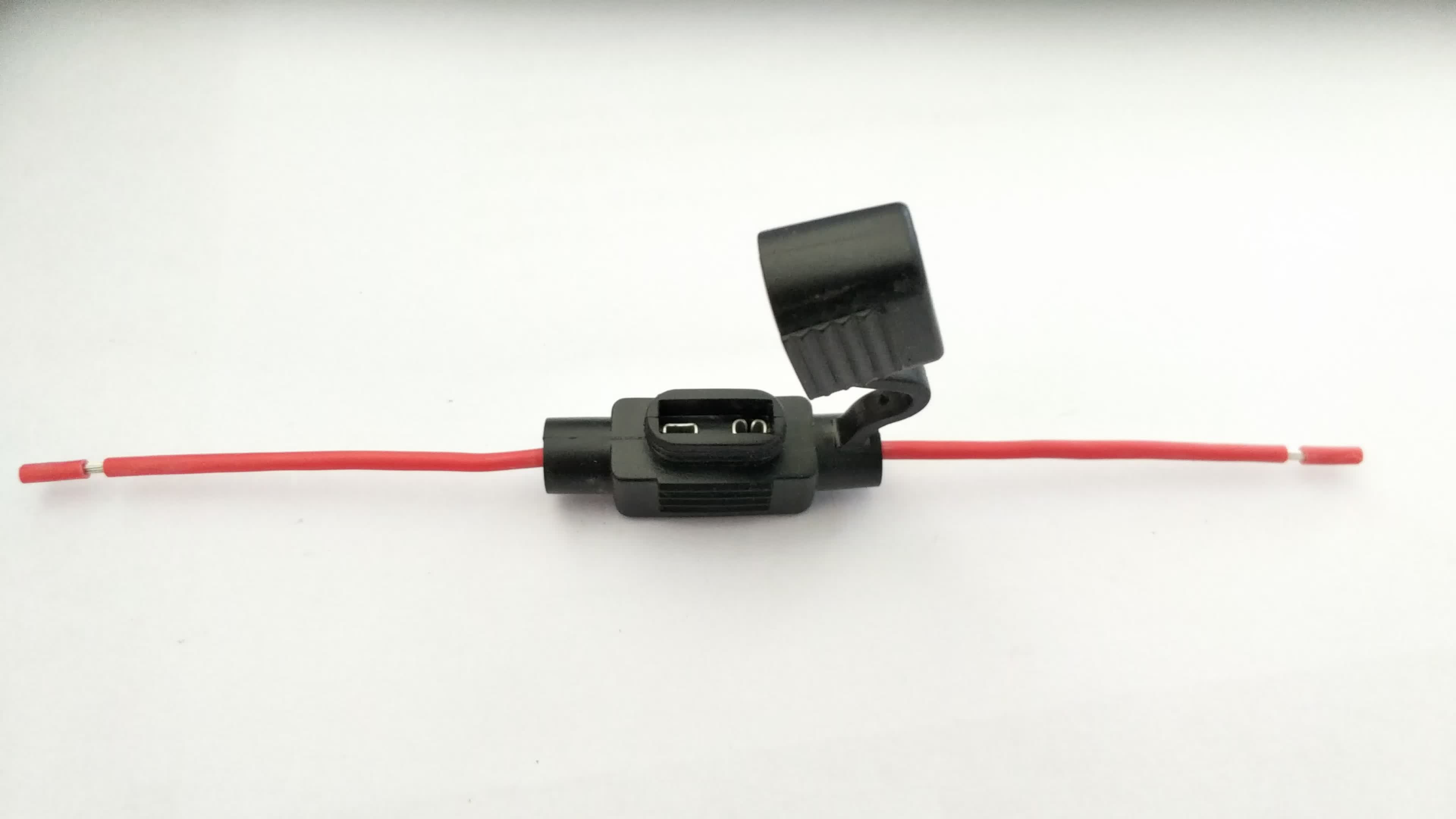 Red 18awg Wire 240mm Total Length 8a Maxi Current Rating Automotive