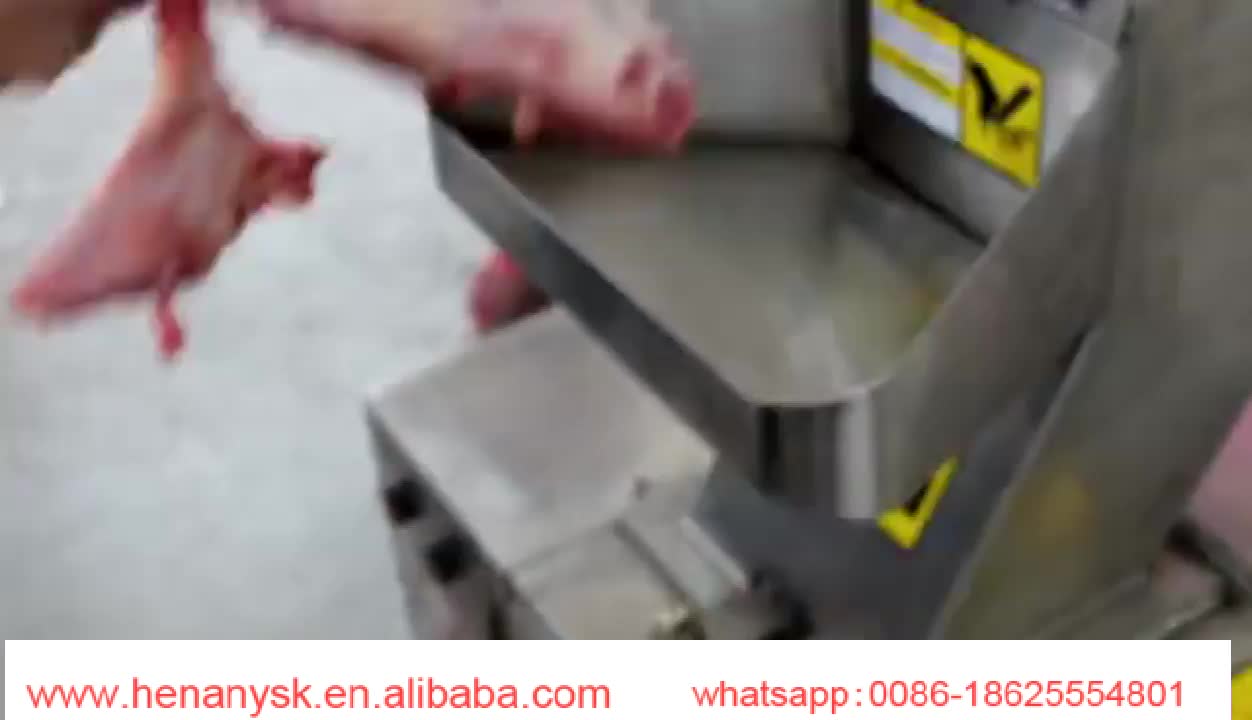 Stainless Steel Frozen Meat Bone Broken Bone Crusher Machine Grinder