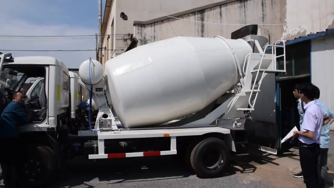 Automatic Loading Concrete Truck Mixer,Concrete Drum Mixer Factory