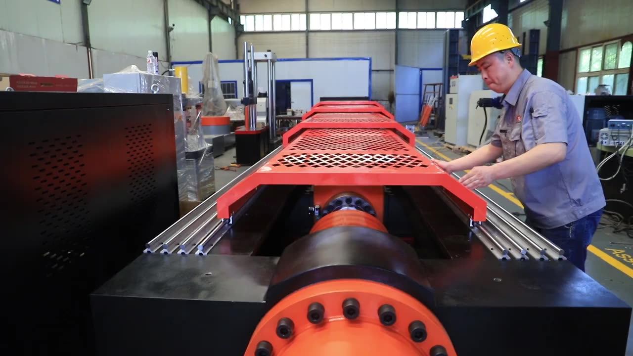 Wire Rope + Chain bing Sling Horizontal Tensile Testing Machine