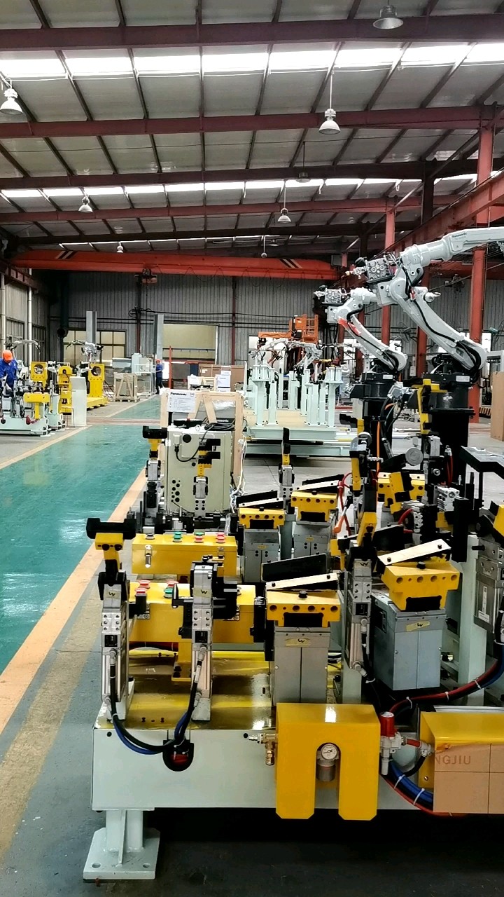 High Precision Automotive Body Floor Part Welding Jig And Fixture