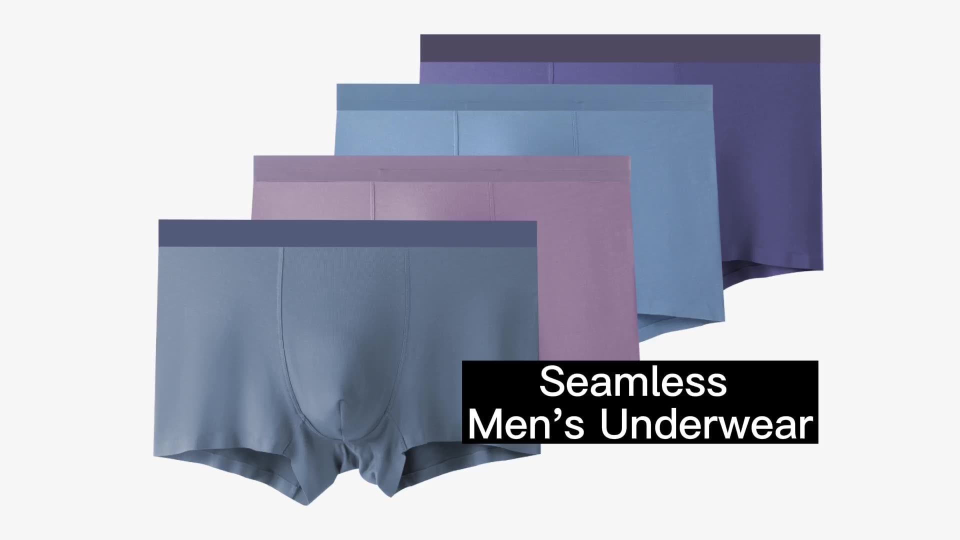 Hot Sale Seamless Stretch Modal Mens Underwear Boxer Briefs