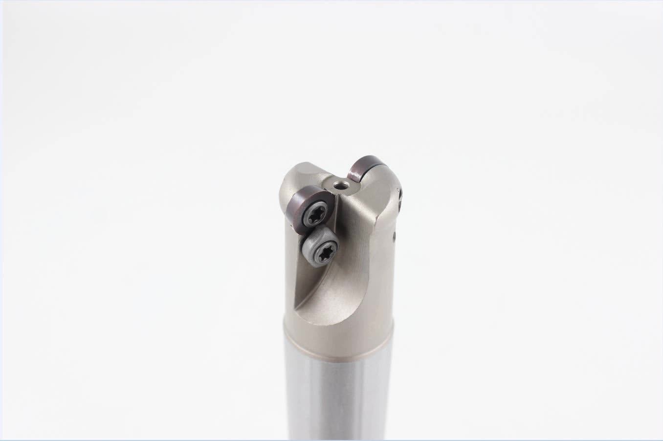 Emr Indexable Roughing End Mill W/rpmt08 Inserts V Groove End Mill