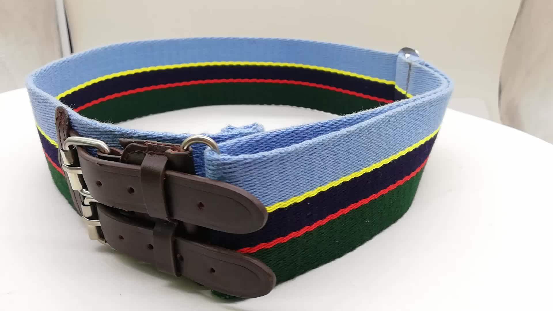 65mm Width Cotton/polyester Military  Uniform Regimental Stable Belt