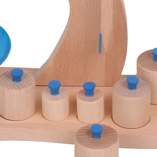 Useful Montessori Teaching Toys Kids Balance Toys For Fun Wooden