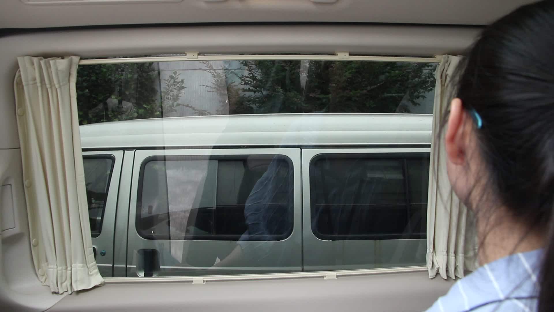 Static Cling Sun Shade Printed 48x32cm Baby Child Car Sunshade For Sun