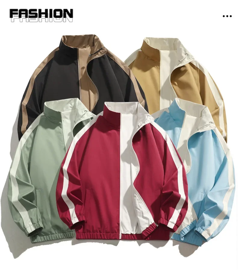 Double-sided trend autumn fashionable jacket
